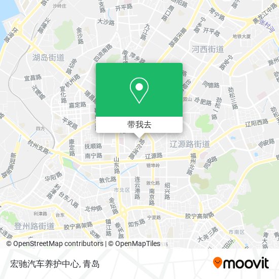 宏驰汽车养护中心地图