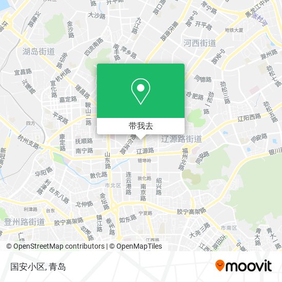 国安小区地图