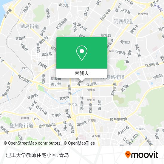 理工大学教师住宅小区地图