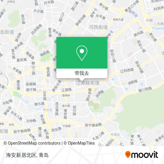 海安新居北区地图