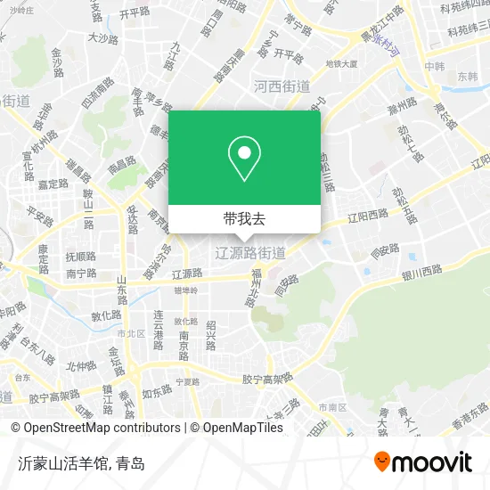 沂蒙山活羊馆地图