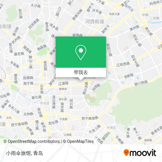 小雨伞旅馆地图