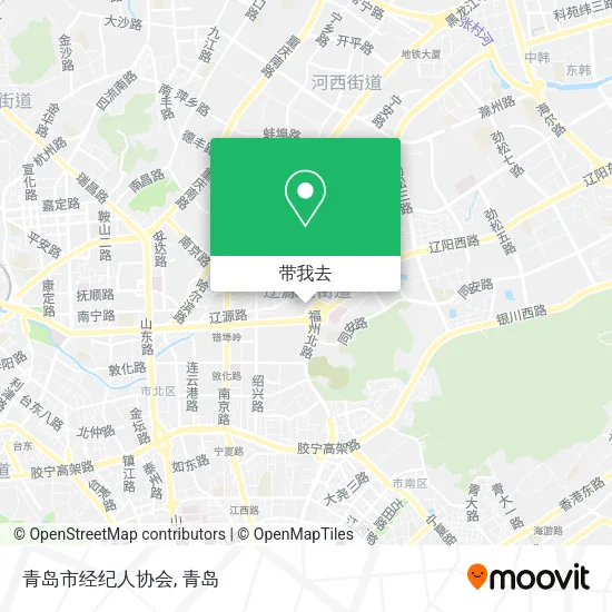 青岛市经纪人协会地图