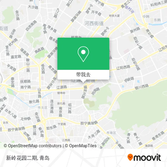 新岭花园二期地图