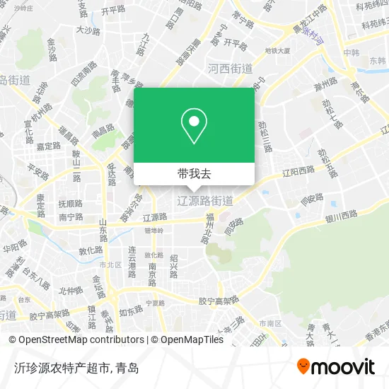 沂珍源农特产超市地图
