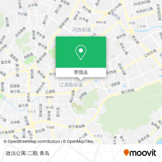 政法公寓-二期地图