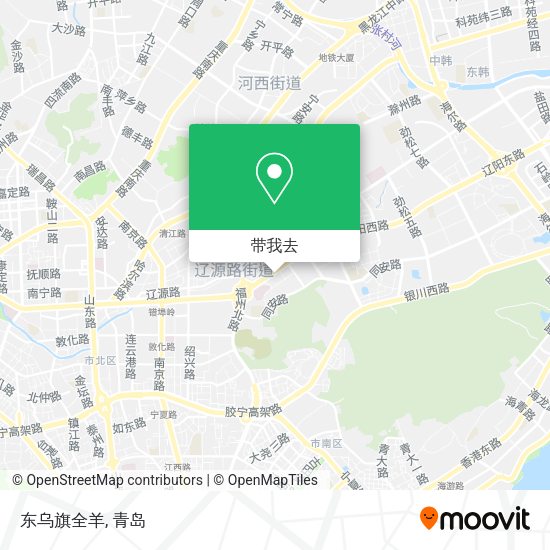 东乌旗全羊地图