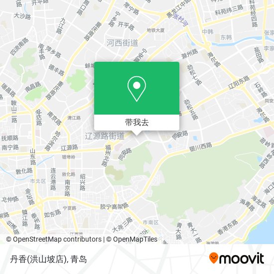 丹香(洪山坡店)地图