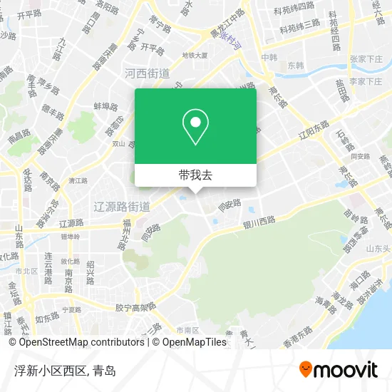 浮新小区西区地图