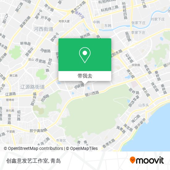 创鑫意发艺工作室地图