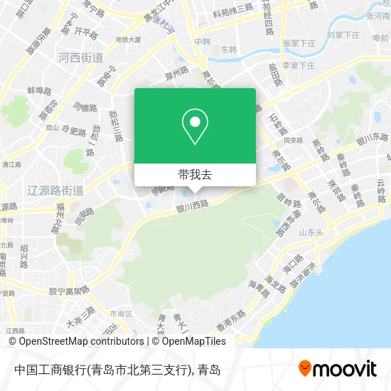 中国工商银行(青岛市北第三支行)地图