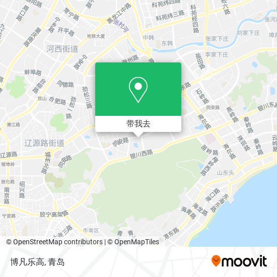 博凡乐高地图