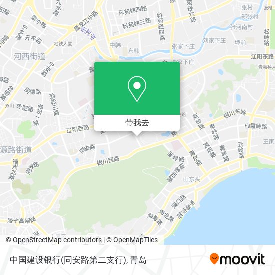 中国建设银行(同安路第二支行)地图