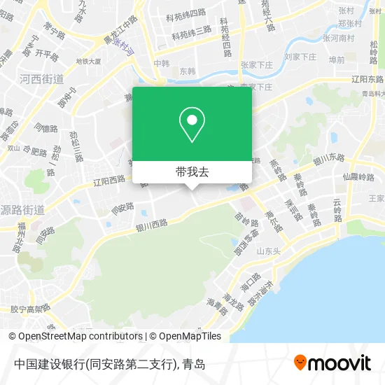 中国建设银行(同安路第二支行)地图
