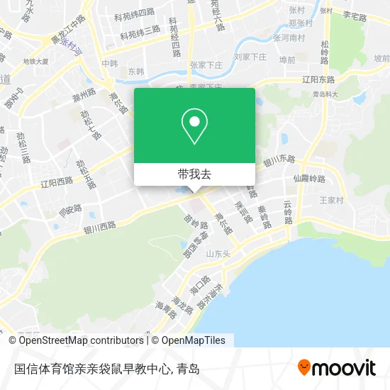 国信体育馆亲亲袋鼠早教中心地图
