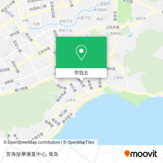 菩海按摩康复中心地图