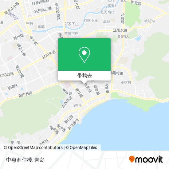 中惠商住楼地图