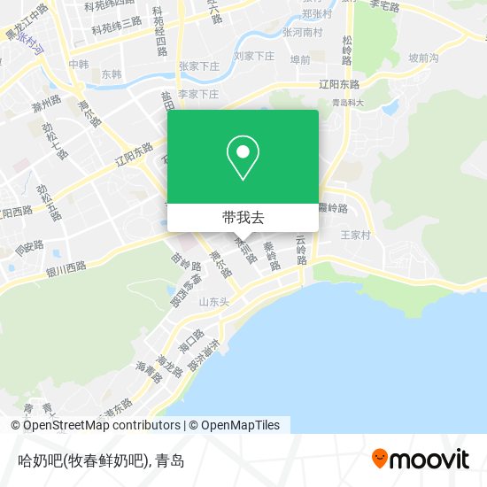 哈奶吧(牧春鲜奶吧)地图