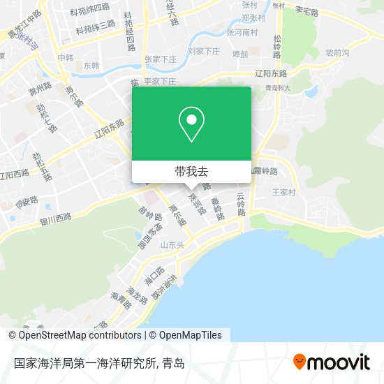 国家海洋局第一海洋研究所地图