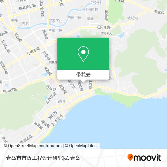 青岛市市政工程设计研究院地图