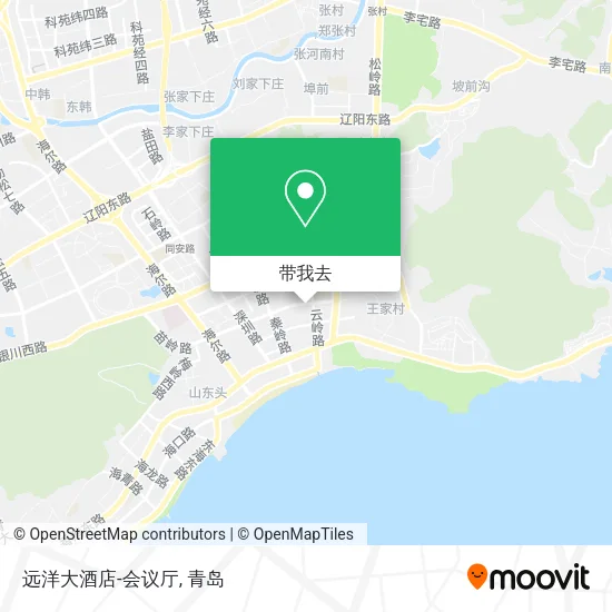 远洋大酒店-会议厅地图