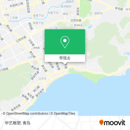 华艺雕塑地图