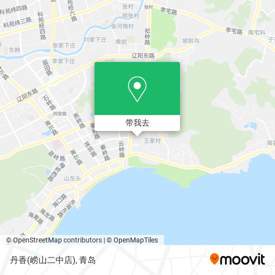 丹香(崂山二中店)地图