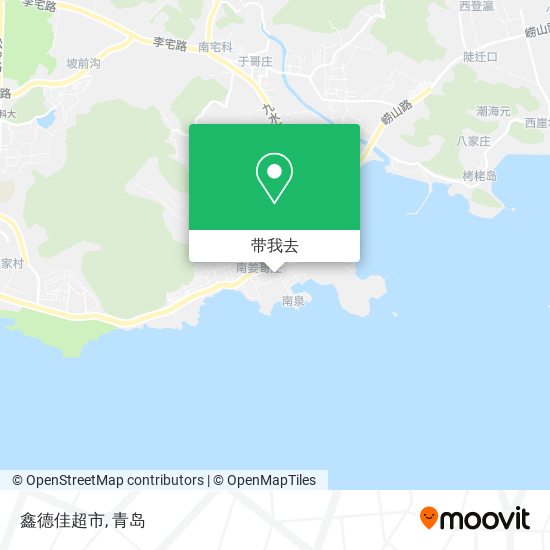 鑫德佳超市地图