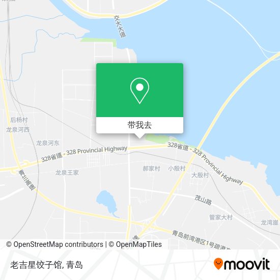 老吉星饺子馆地图