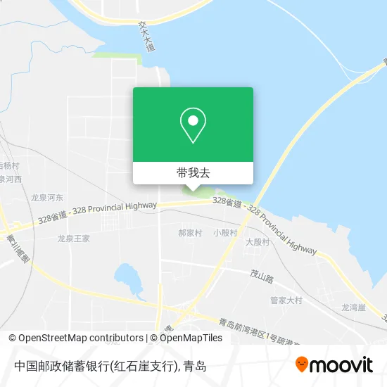 中国邮政储蓄银行(红石崖支行)地图