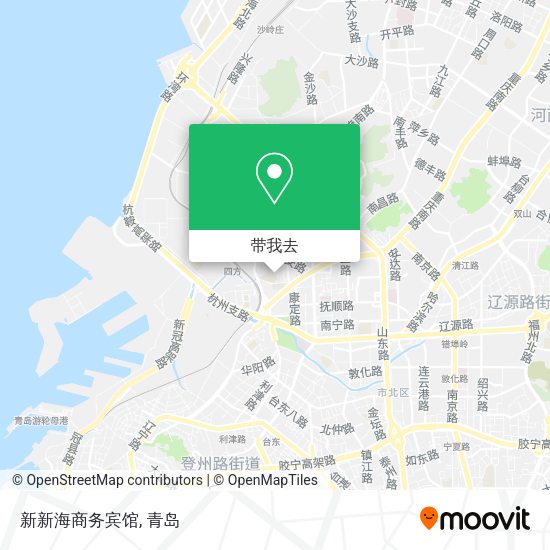 新新海商务宾馆地图