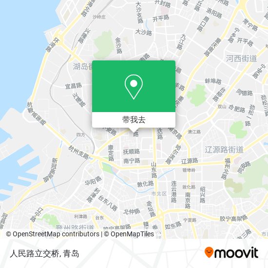 人民路立交桥地图