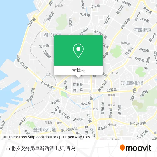 市北公安分局阜新路派出所地图