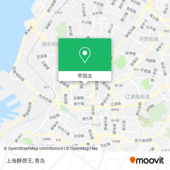上海酥饼王地图