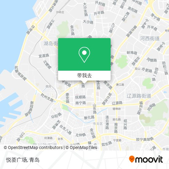 悦荟广场地图