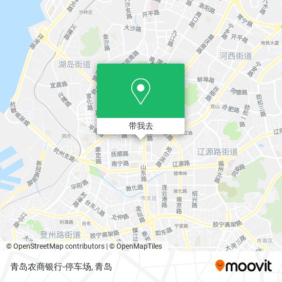 青岛农商银行-停车场地图