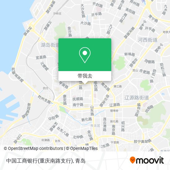 中国工商银行(重庆南路支行)地图