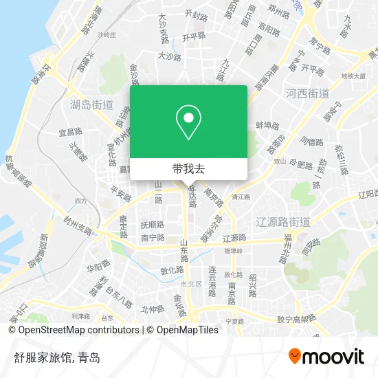 舒服家旅馆地图