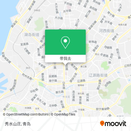 秀水山庄地图