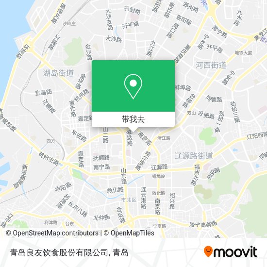 青岛良友饮食股份有限公司地图