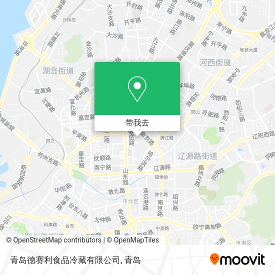 青岛德赛利食品冷藏有限公司地图