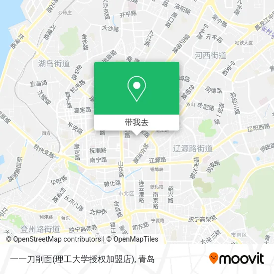 一一刀削面(理工大学授权加盟店)地图