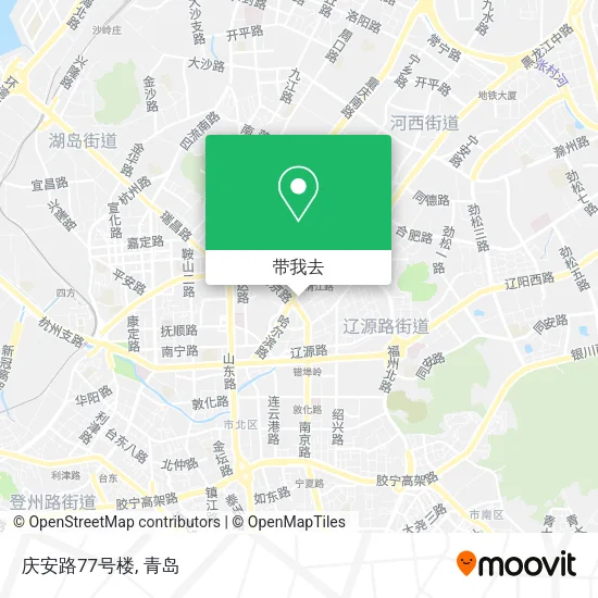 庆安路77号楼地图