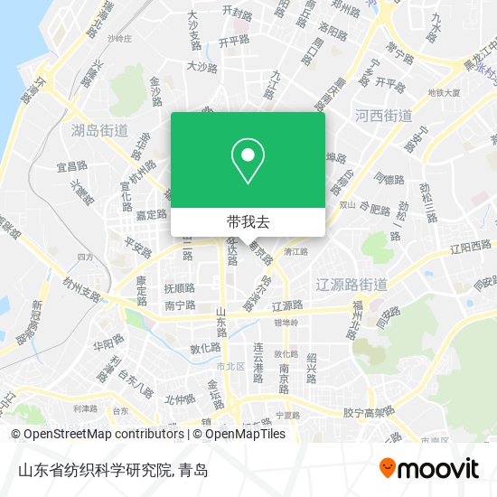 山东省纺织科学研究院地图