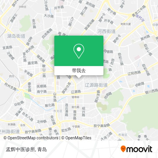 孟辉中医诊所地图