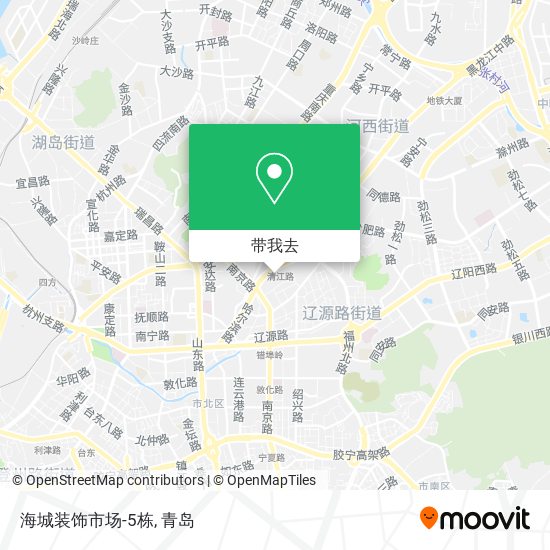 海城装饰市场-5栋地图