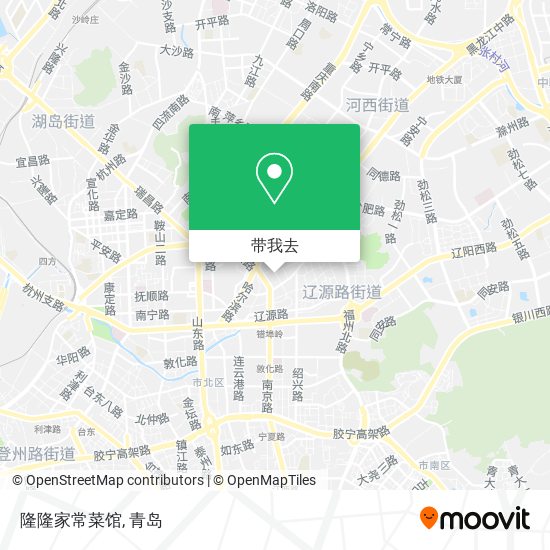 隆隆家常菜馆地图