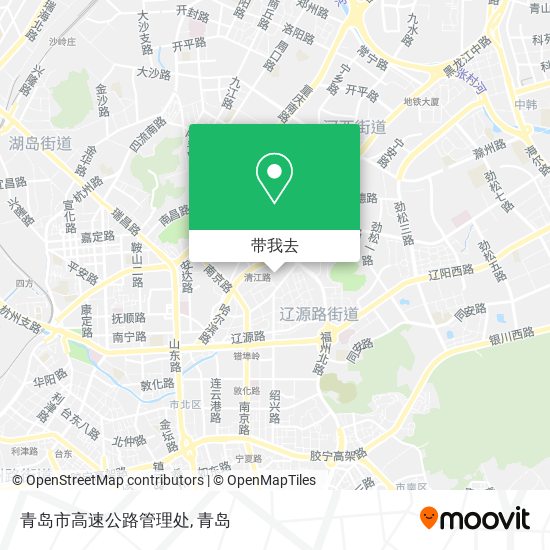 青岛市高速公路管理处地图