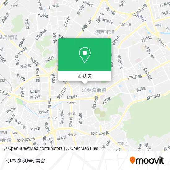 伊春路50号地图