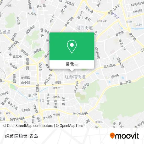 绿茵园旅馆地图